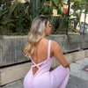 ENTERIZO SASHA LARGO - Rosa